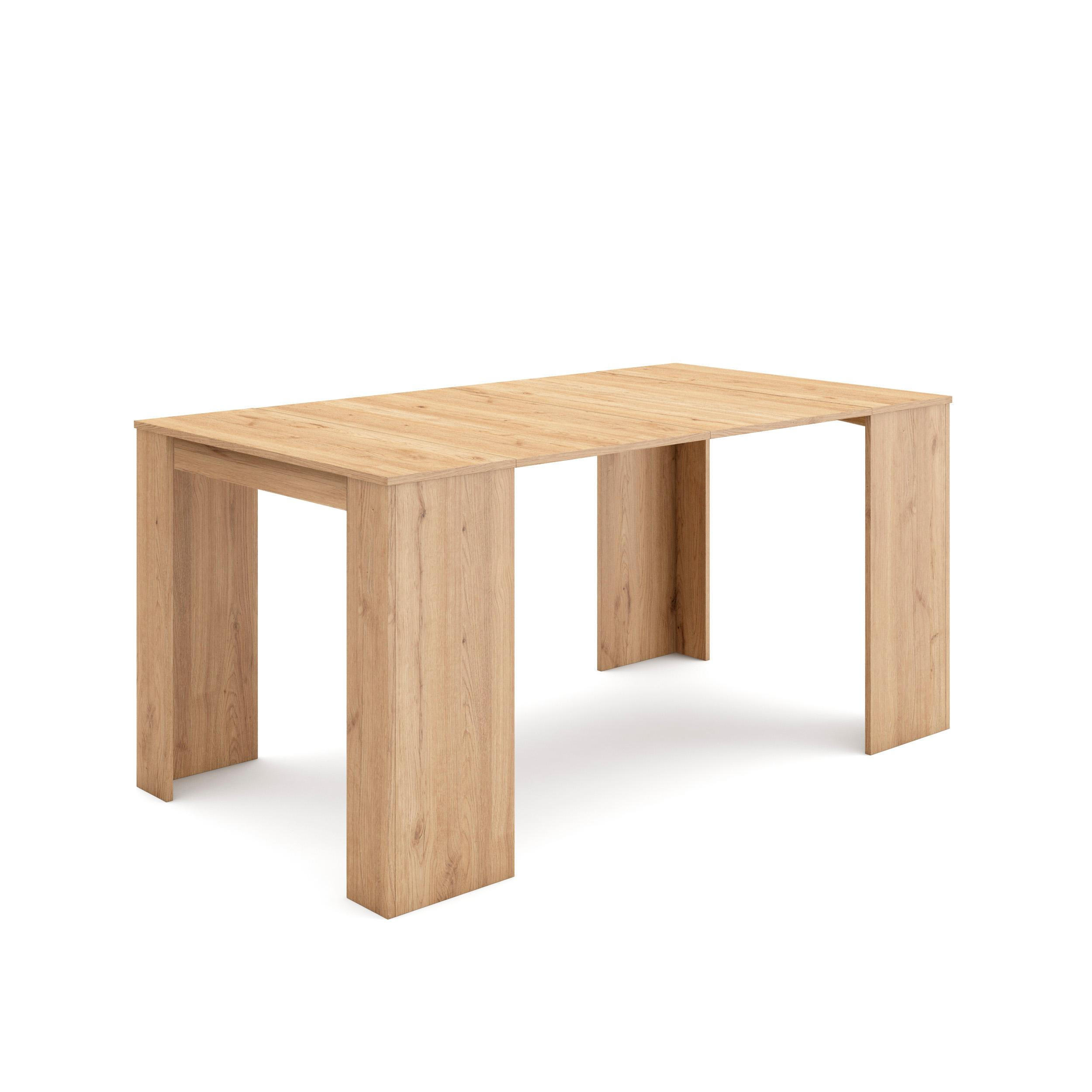 Skraut Home Konsolentisch Eiche 160x77x90 cm
