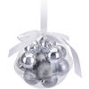 WEIHNACHTSKUGELN 12er-Set Ø 3 cm - Silberfarben, Kunststoff (9.7/9.7/9.7cm) - Home Styling Collection
