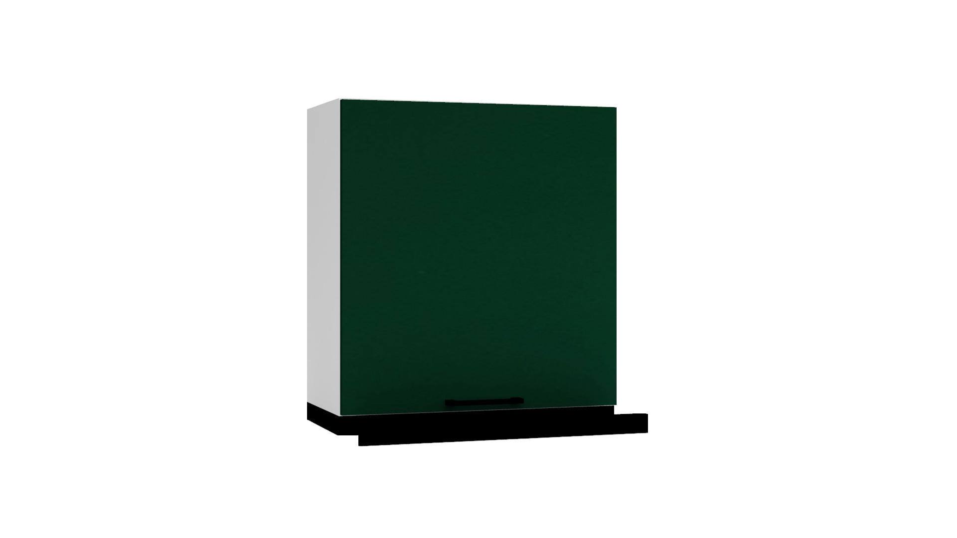 HÄNGESCHRANK W60/68 SLIM P/L OK.CZ- Morvex - Integrierter Dunstabzug - Dunkelgrün, Holz/Metall (60/68/30cm) - ROYAL24_MARKT