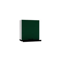 HÄNGESCHRANK W60/68 SLIM P/L OK.CZ- Morvex - Integrierter Dunstabzug - Dunkelgrün, Holz/Metall (60/68/30cm) - ROYAL24_MARKT