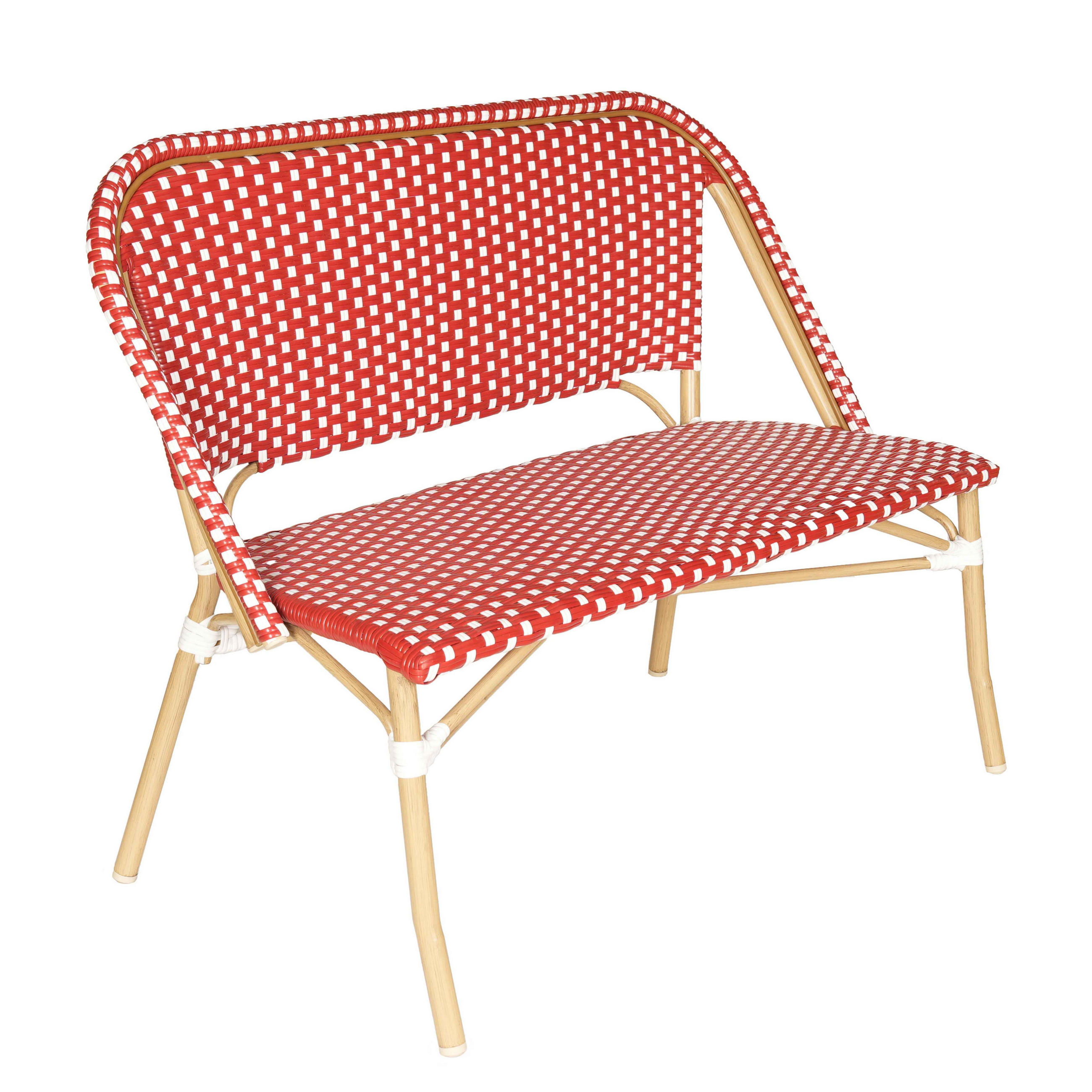 Oviala Gartenbank, Rot 112x83x56 cm