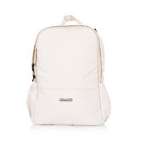WICKELTASCHE CHRAE026 beige Licht, Tragetasche, Rucksackfunktion, Reißverschluss, Schultergurte - Beige, Textil (27/35/10cm) - Chipolino