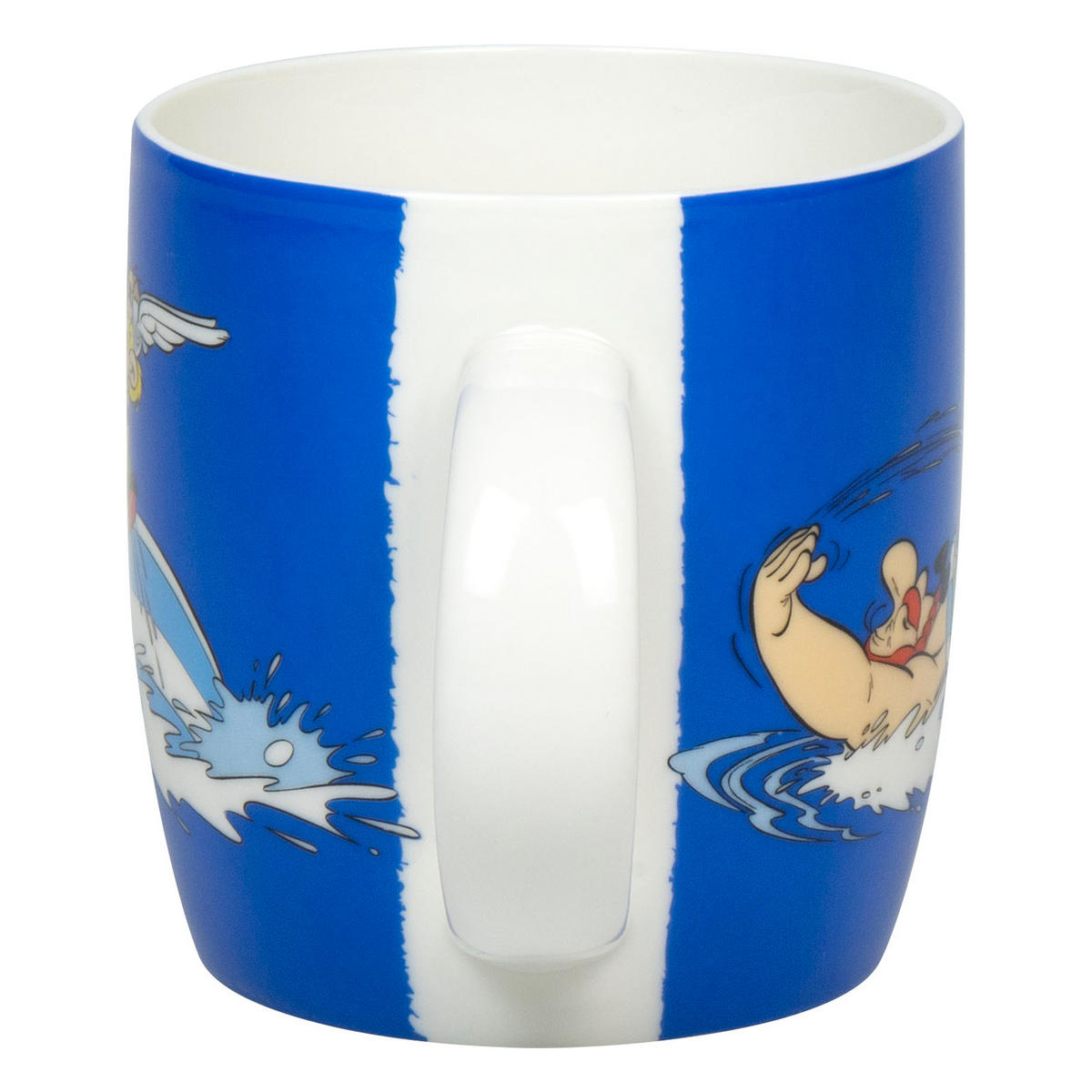 KAFFEEBECHER Asterix Schwimmen - Nager - Naturfarben, Keramik (0.4L) - Könitz
