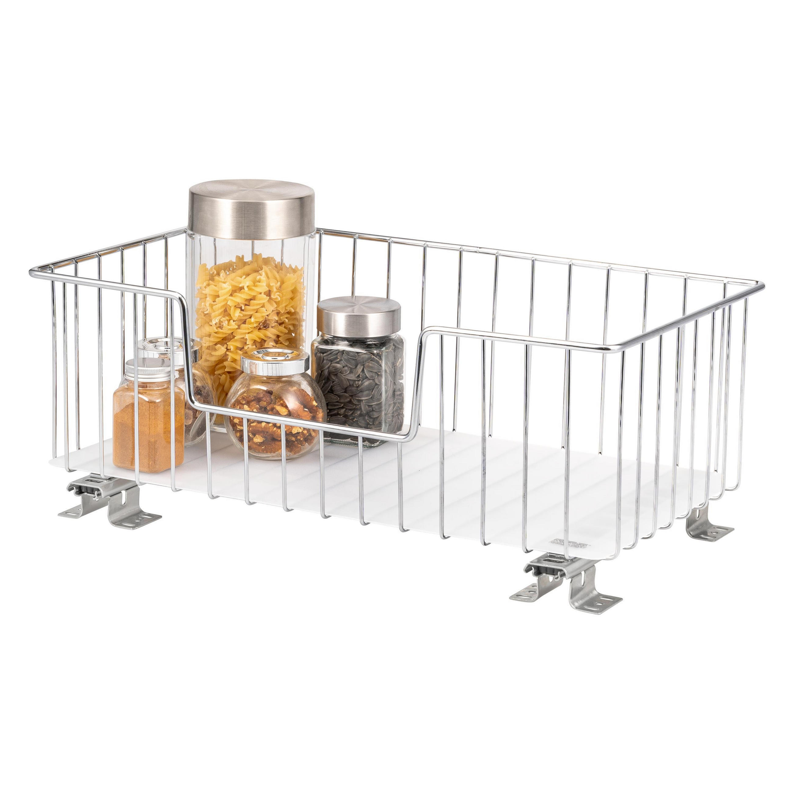 KORBAUSZUG, silber, Metall - Chromfarben, Metall (50/20/28.5cm) - bremermann