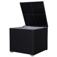 KISSENBOX LUGANO/CALIFORNIA - Schwarz, Kunststoff (75/64/75cm) - SVITA