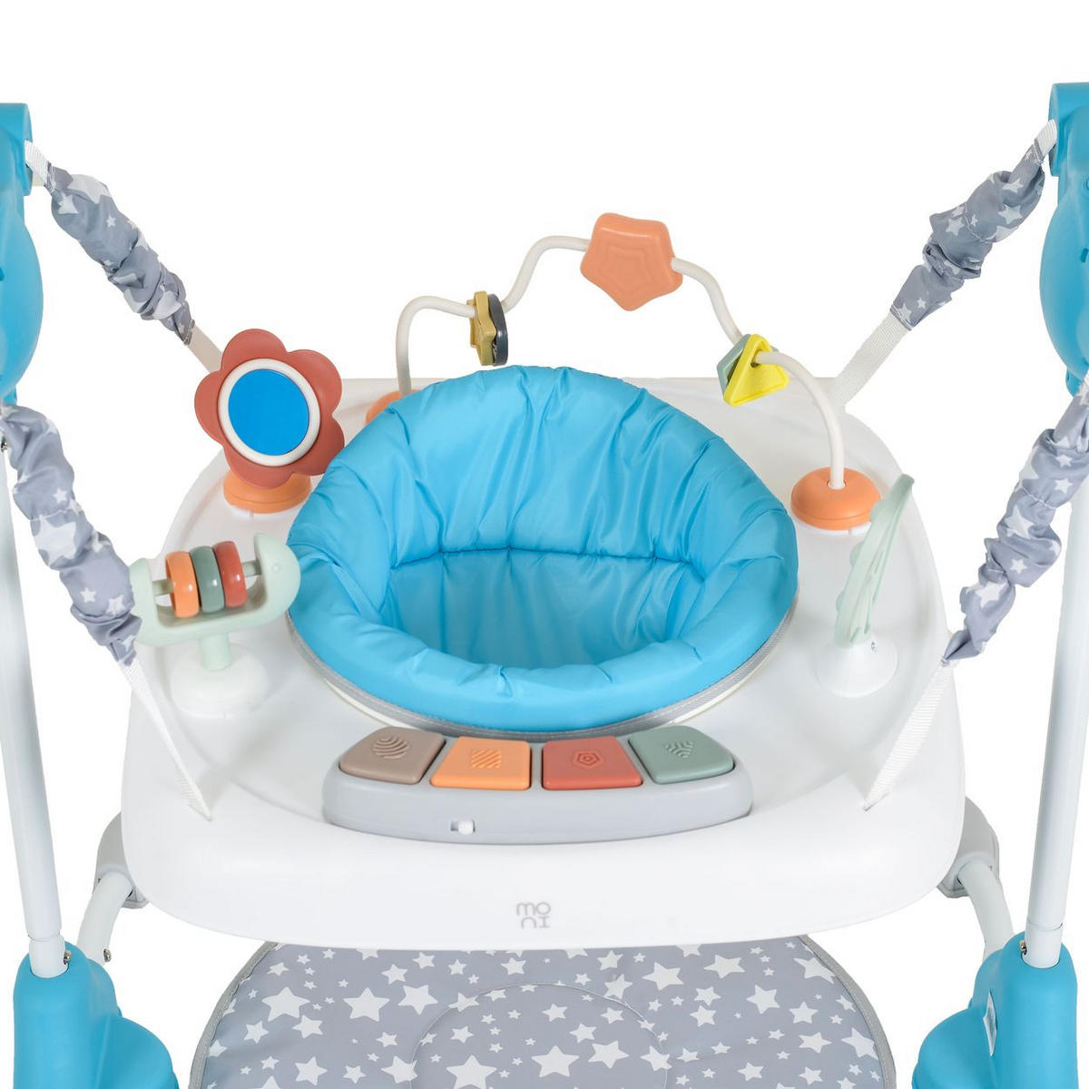 HOPSER Hop blau höhenverstellbar 360 drehbarer Sitz Spielcenter - Blau, Kunststoff (72/73/72cm) - Moni