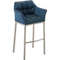 BARHOCKER Damaso 110x64x48 cm blau - Blau, Textil (64/110/48cm) - furnicato
