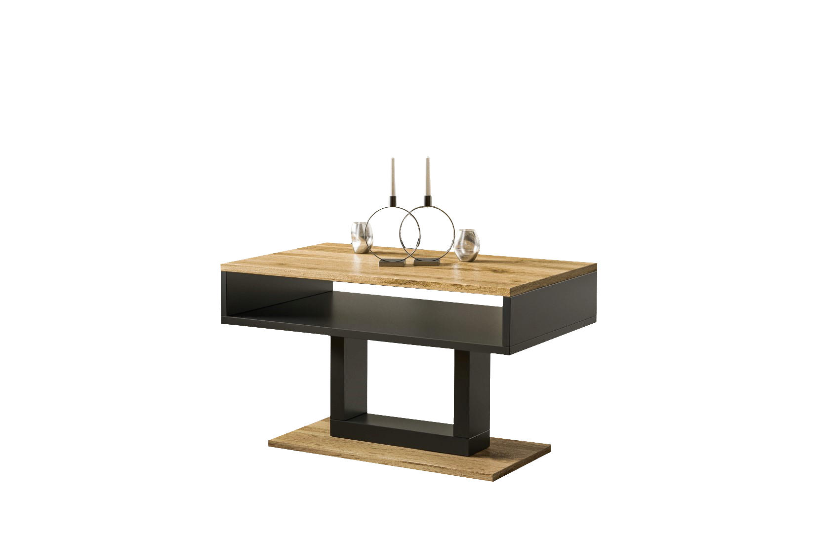 COUCHTISCH Tilo - Eiche Wotan, Holzwerkstoff (100/60/58cm) - Endo-Moebel