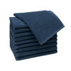 GÄSTETÜCHER, 10er-Set, 30x50 cm, 100% Baumwolle, Blau - Dunkelblau, Textil (30/50cm) - Zollner