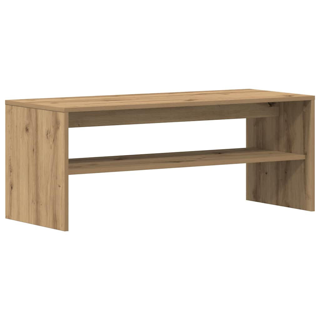 vidaXL Monitorständer Eiche Artisan 100x40x40 cm