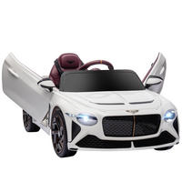 ELEKTRO-KINDERAUTO DE-13157 Flügeltüren Weiß - Weiß, Kunststoff (108/65/45cm) - ComfortXL