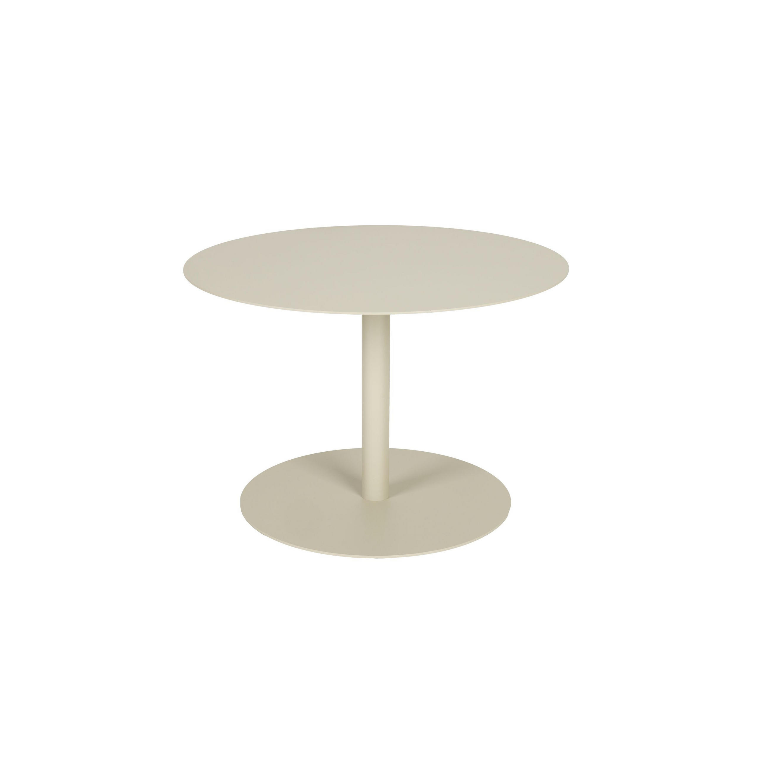 COUCHTISCH Snow Rund 60 cm Beige - Beige, Metall (60/60/40cm) - Zuiver