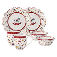 FRÜHSTÜCKS-SET SCHAUKELPFERD Toy's Delight bunt 6er Set - Multicolor, Keramik (25/14/36cm) - Villeroy & Boch