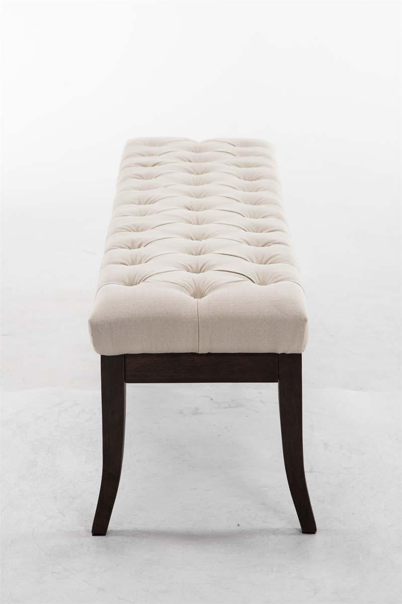 SITZBANK 150/38 cm Stoff Creme - Creme, Holz/Textil (150/46/38cm) - CLP