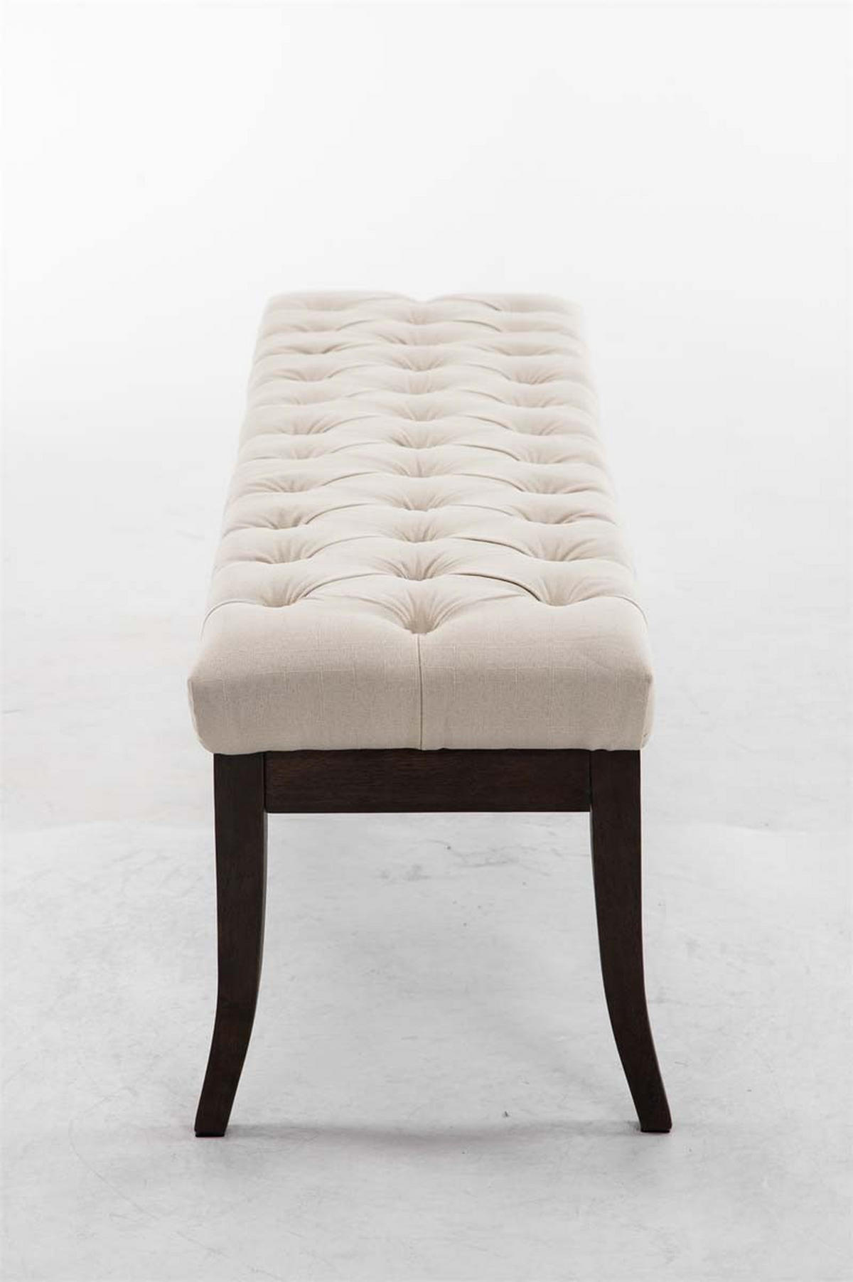 SITZBANK 150/38 cm Stoff Creme - Creme, Holz/Textil (150/46/38cm) - CLP