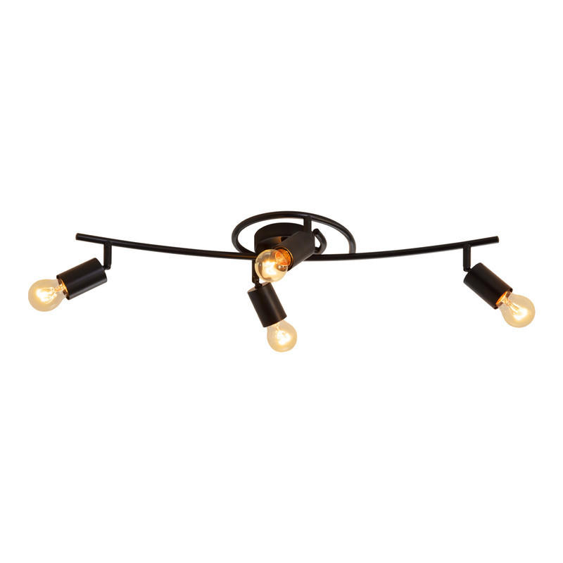 DECKENLEUCHTE Leighton 67/10/20cm - Schwarz, Metall (67/10/20cm) - Nettlife