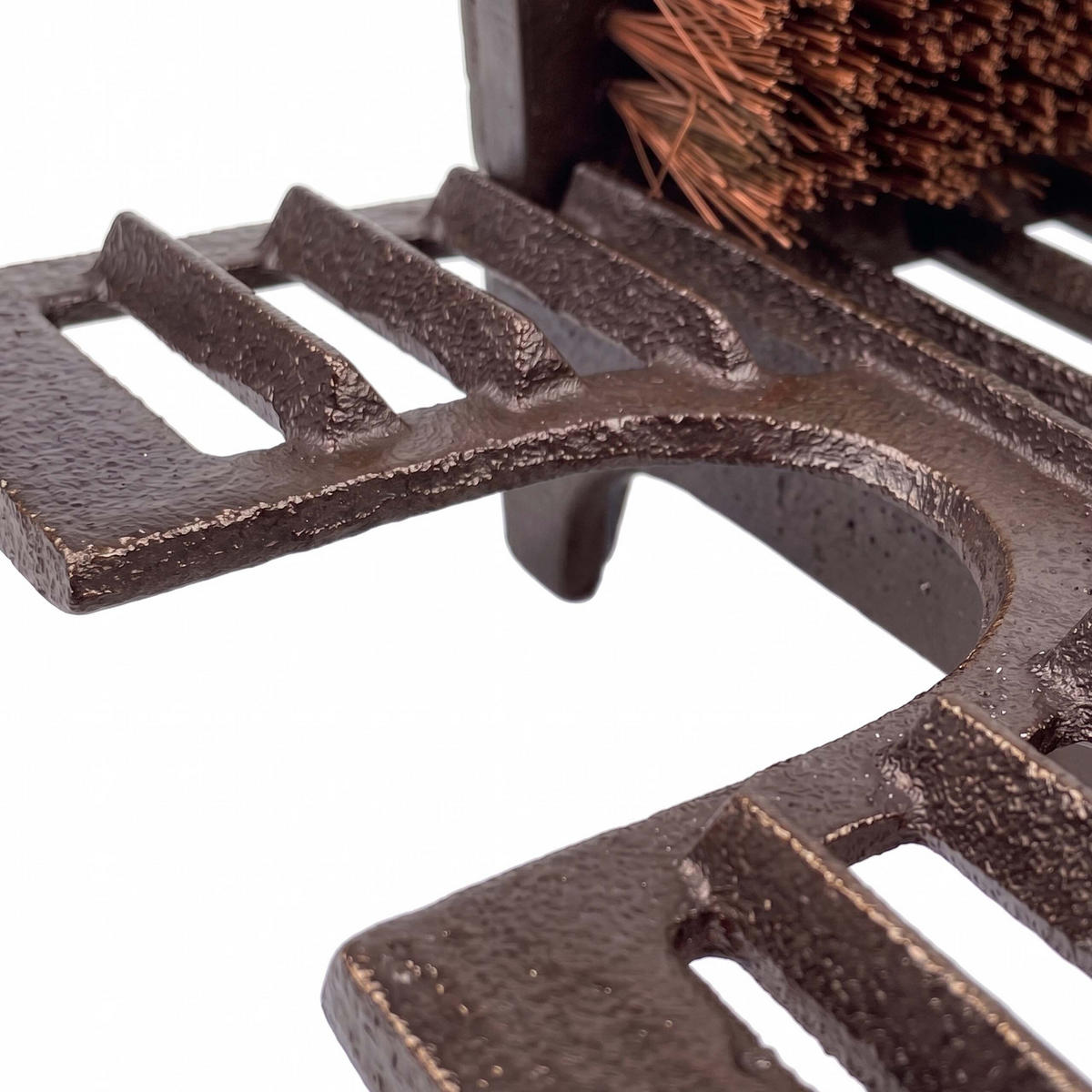 ČISTIČ topánok - hnedá, kov (21.5/26.5cm) - Relaxdays