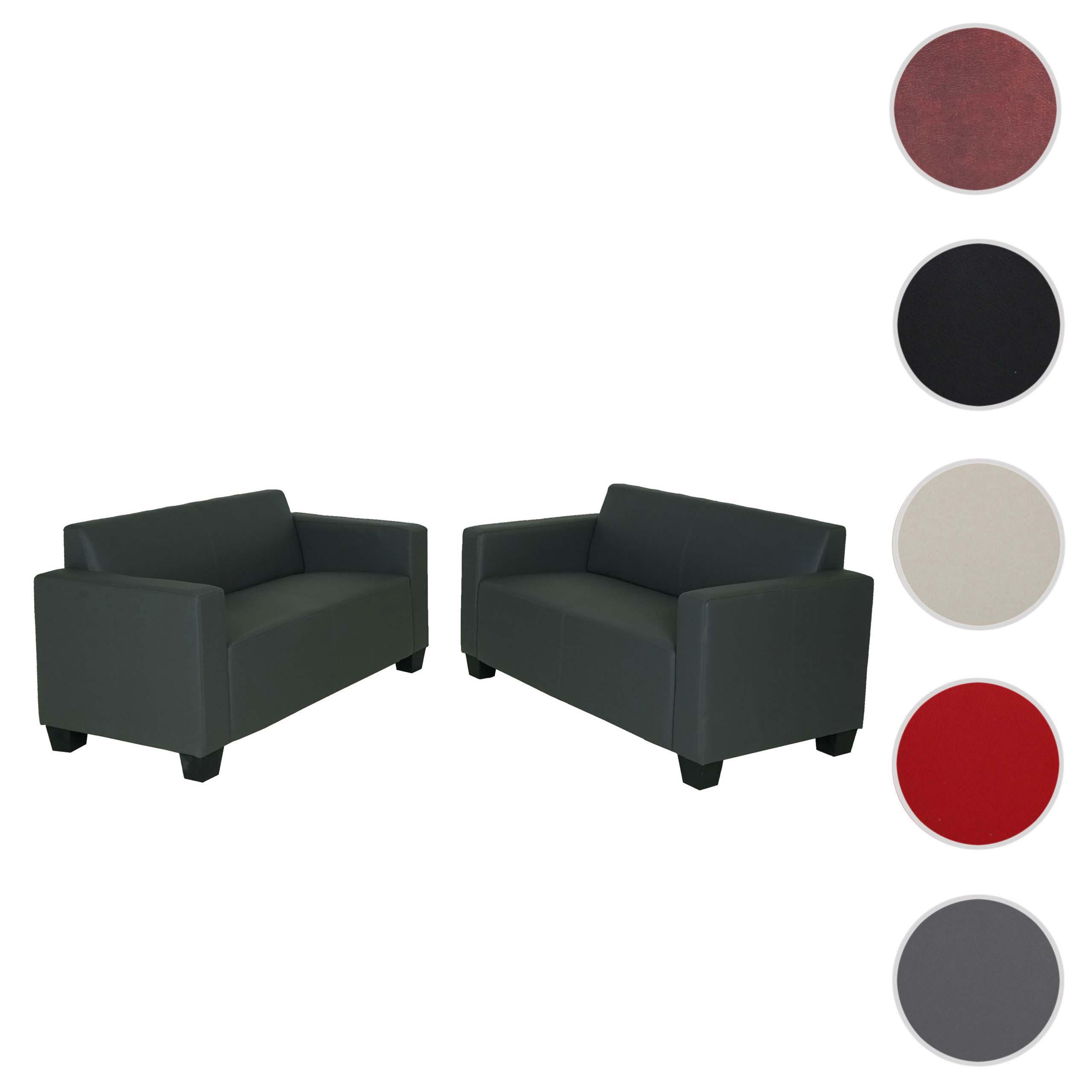 SOFA-GARNITUR Grau - Grau, Textil (136/76/72cm) - MCW