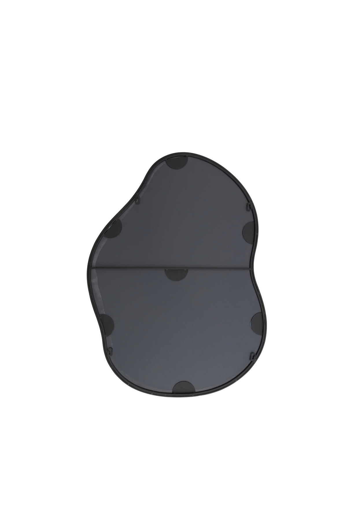 SPIEGEL Azula Schwarz 61.5/1.5/84 cm - Schwarz, Glas (1.5/84/61.5cm) - Light & Living