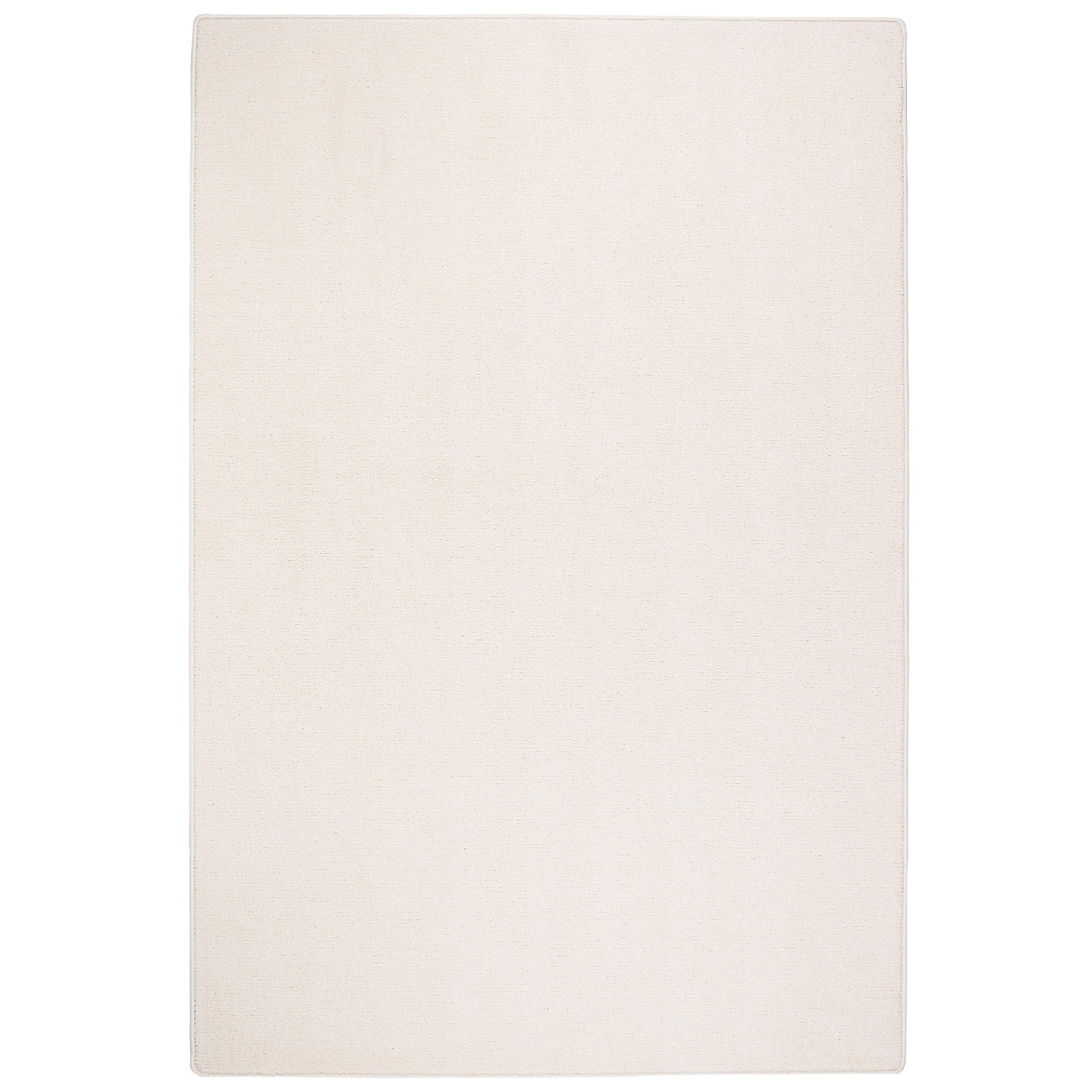 HOCHFLOR VELOURS TEPPICH LUNA - Weiß, Textil (100/100cm) - Snapstyle