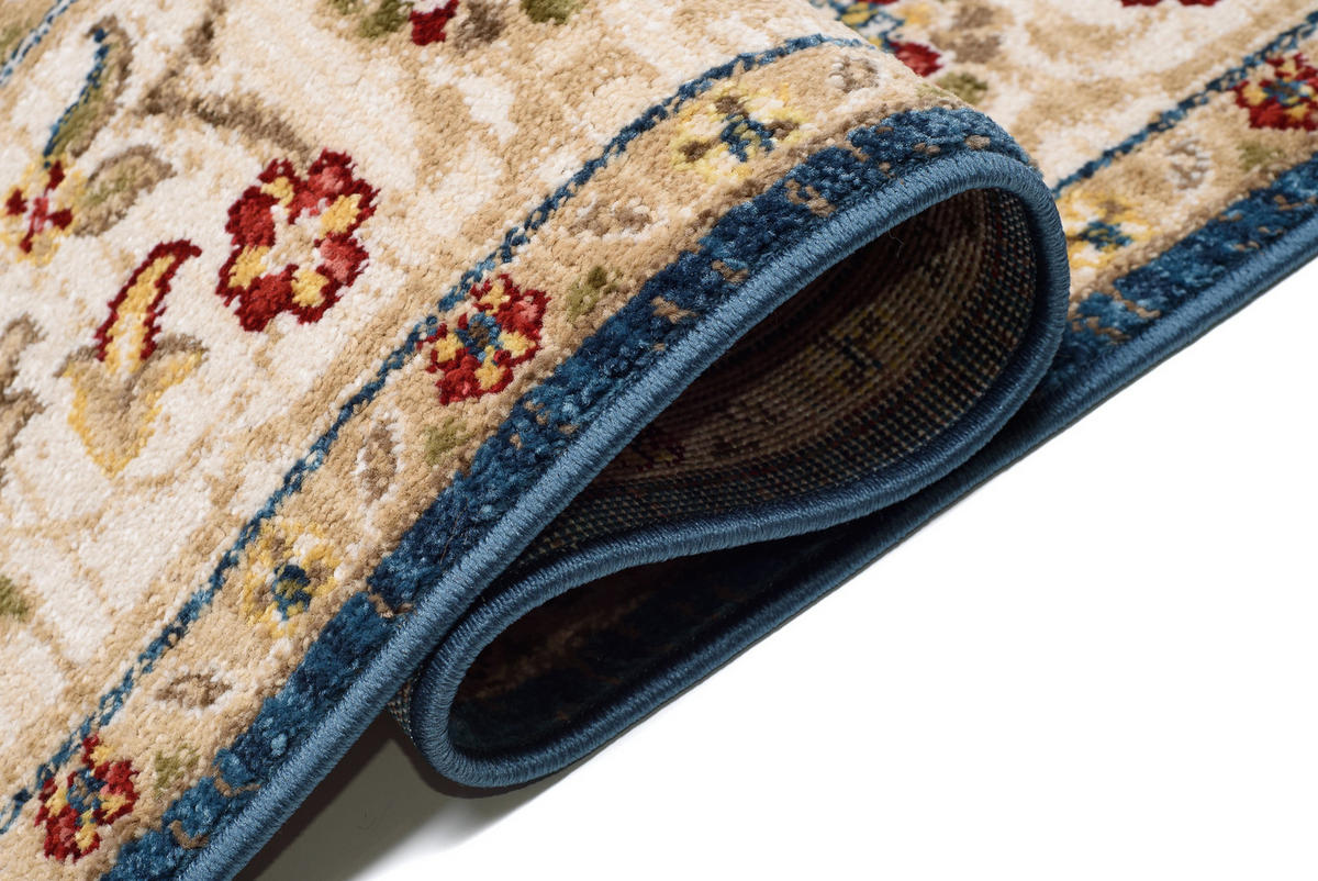 TEPPICH RIVIOLI Blau 240/330 cm - Blau, Textil (240/330cm) - Tapiso
