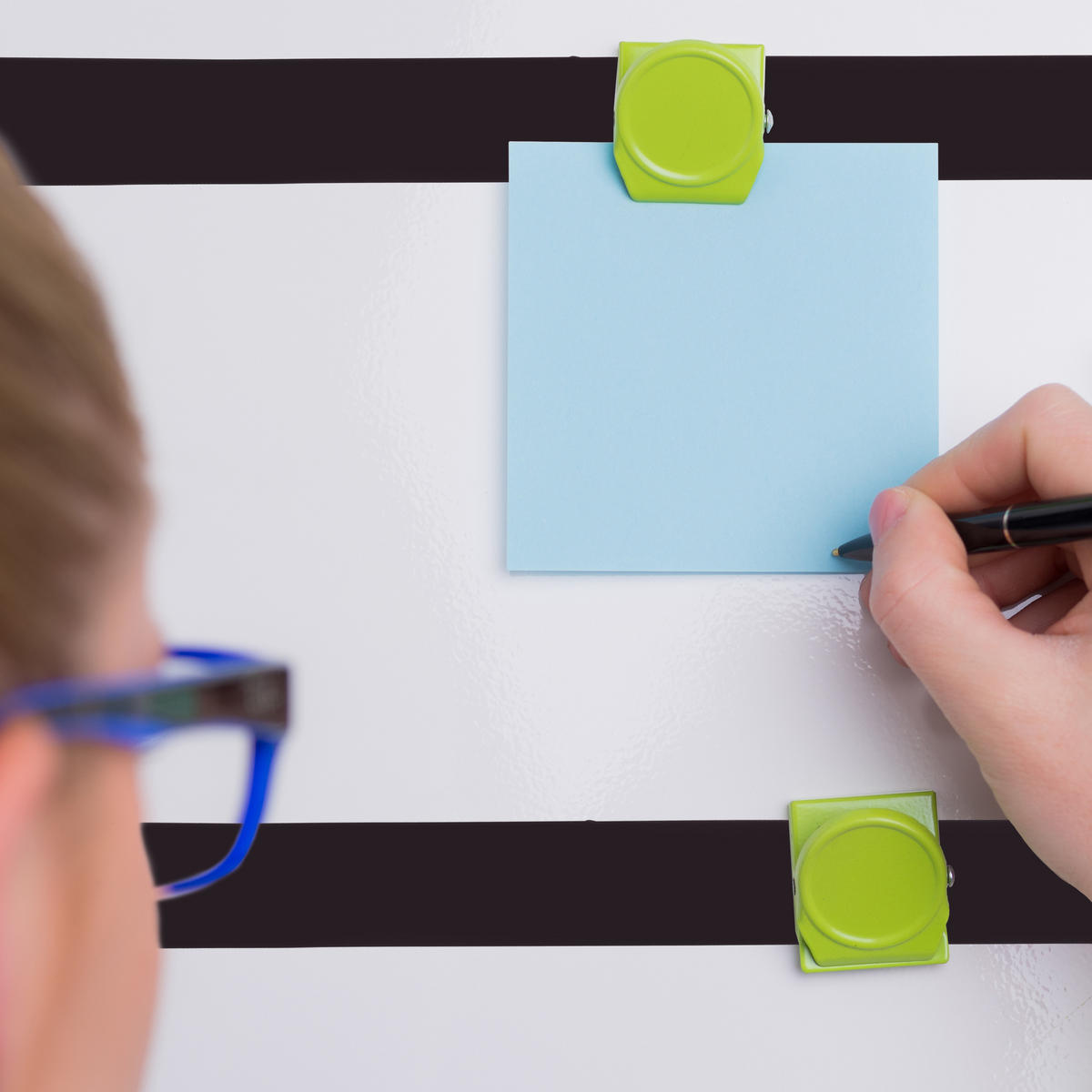 MAGNETBAND - Multicolor, Papier/Kunststoff (10/7.5/2.5cm) - Relaxdays