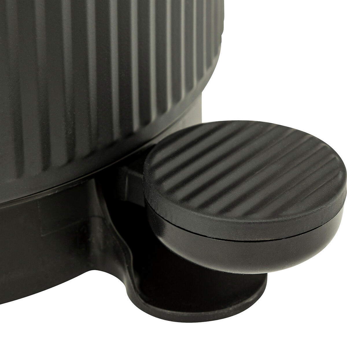 MÜLLEIMER Onyx, Stahl, PP, Schwarz, 5 L - Schwarz, Metall (20.5/28.2/27.2cm) - 5five Simply Smart