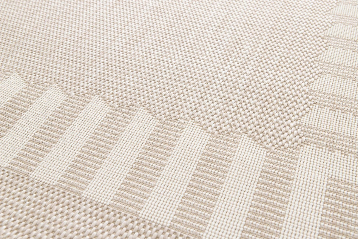 DESIGN Teppich für Innen und Außen beige - Beige, Textil (120/170cm) - AFK Living
