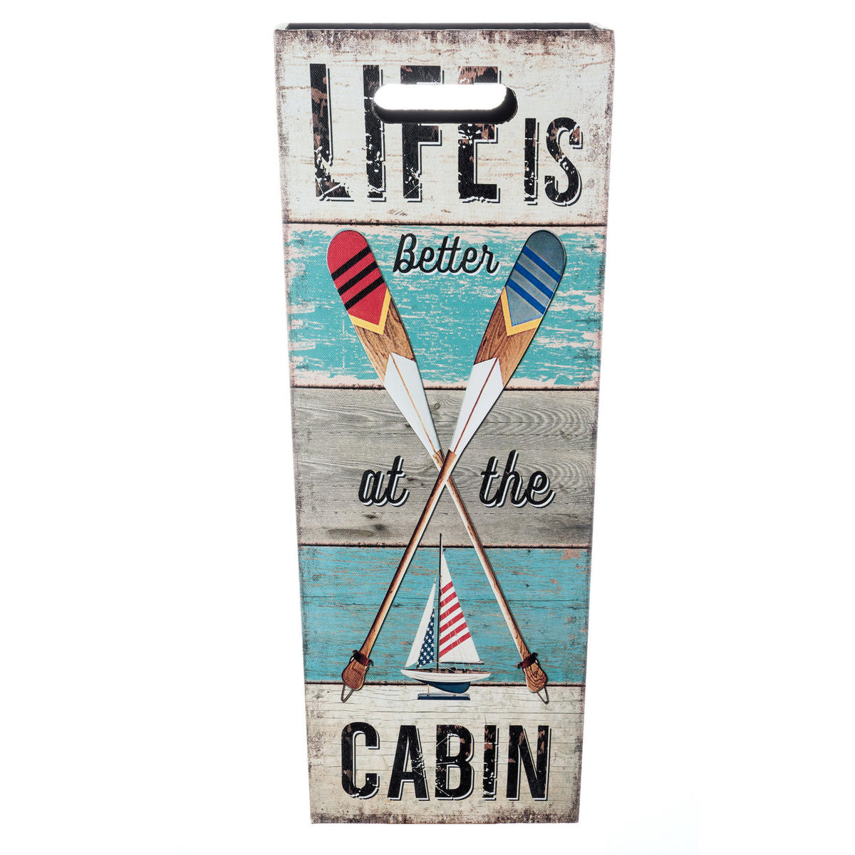 SCHIRMSTÄNDER Mehrfarbig 21/21/50 cm - Multicolor, Holzwerkstoff (21/50/21cm) - Mobili Rebecca