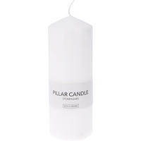 KERZE aus Paraffin 7/7/20 cm - Weiß, Paraffin (7/20/7cm) - Home Styling Collection