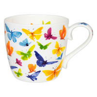 KAFFEEBECHER Victoria Lowe - Butterfly - Naturfarben, Keramik (0.45L) - Könitz