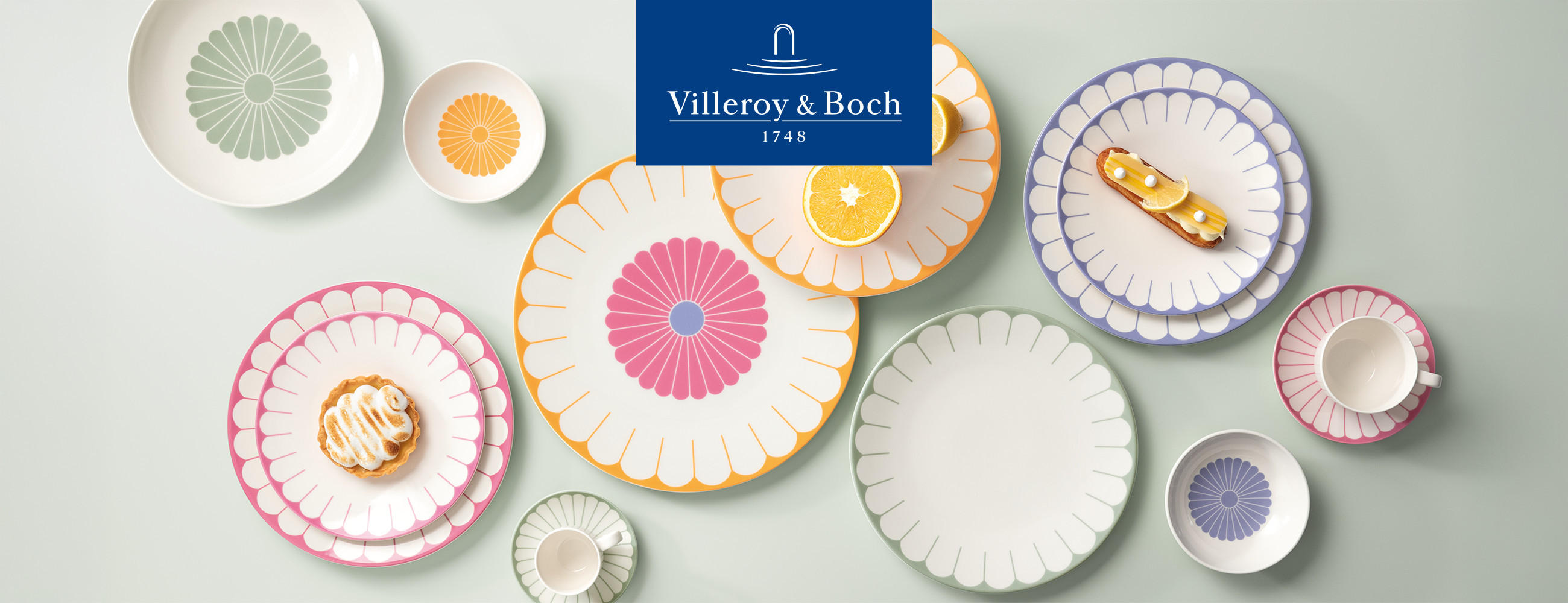 Geschirrserie Fleur von Villeroy und Boch