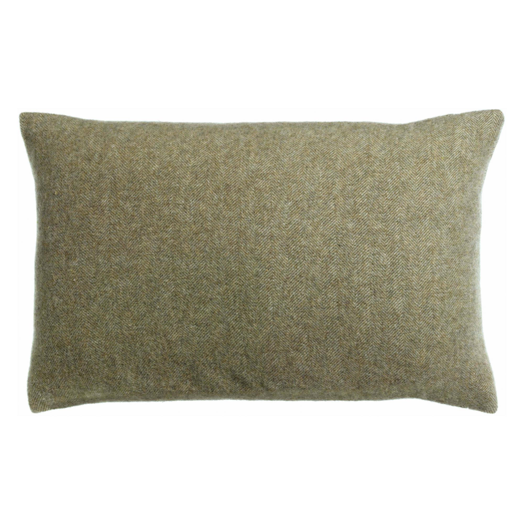 Vivaraise Kissen Olivgrün 40x65 cm
