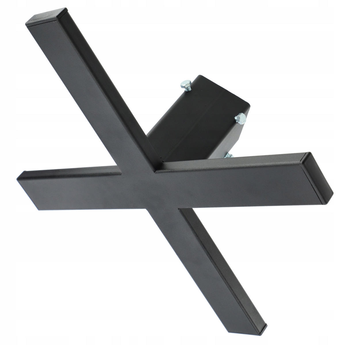 KADAX Weihnachtsbaumständer aus Metall für Weihnachtsbaum, Schwarz, Loft - Schwarz, Metall (27cm) - KADAX