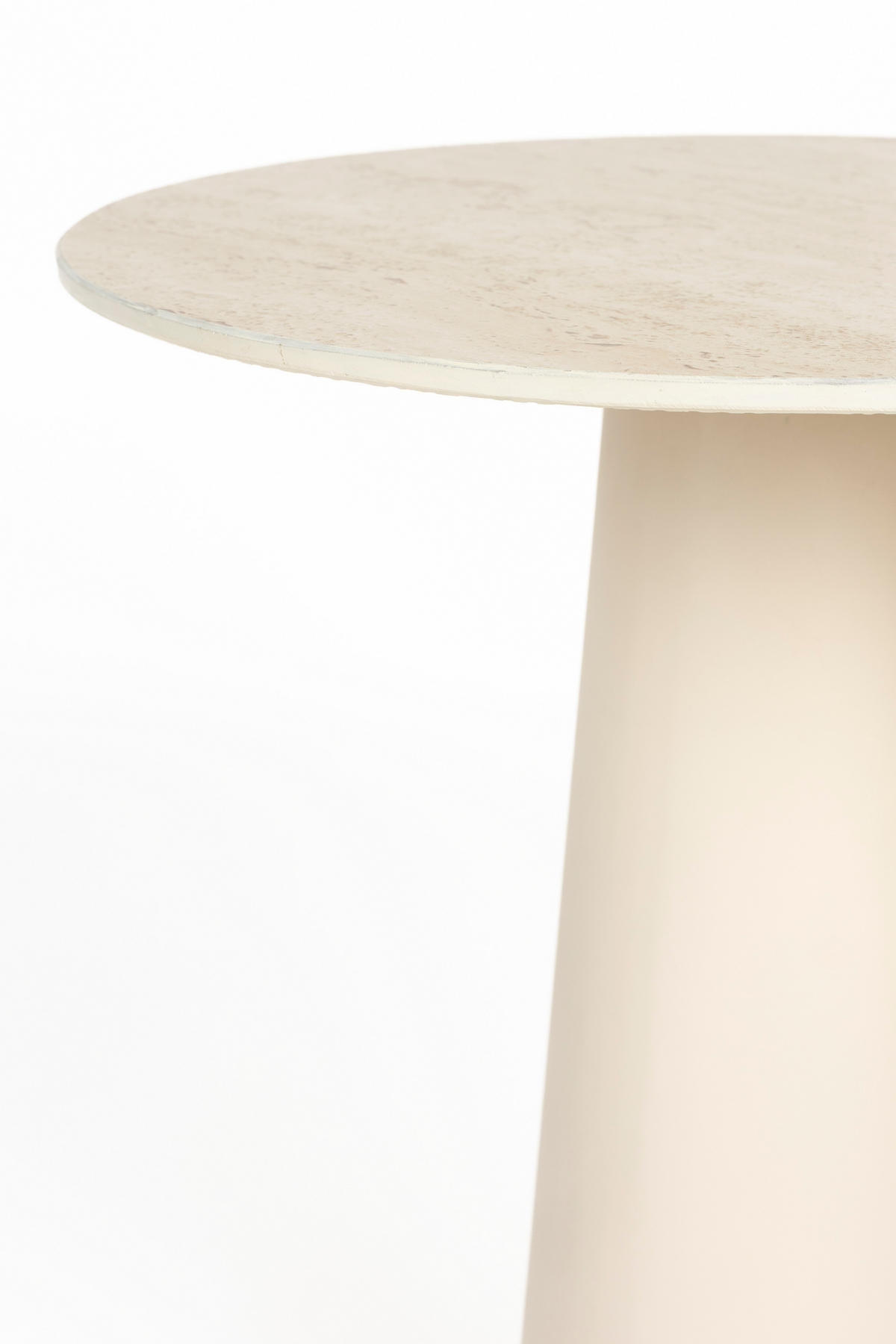 BEISTELLTISCH Joya - Beige - 40/40/52 cm - Beige, Metall (40/40/52cm)