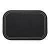 DEKORATIVES TISCHSET Ritera - Schwarz, Kunststoff (30/45/1cm) - home&you