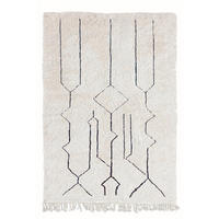 BERBERTEPPICH handgefertigt aus Wolle Sebou beige - Beige, Naturmaterialien (250/350cm) - AFK Living