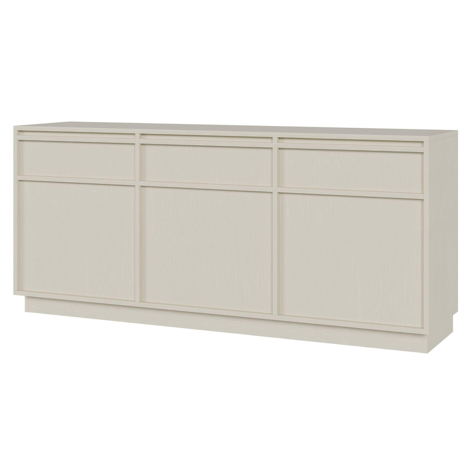 SIDEBOARD Evo Sandbeige 154 cm - Beige, Holzwerkstoff (154/68.6/39cm) - Selsey