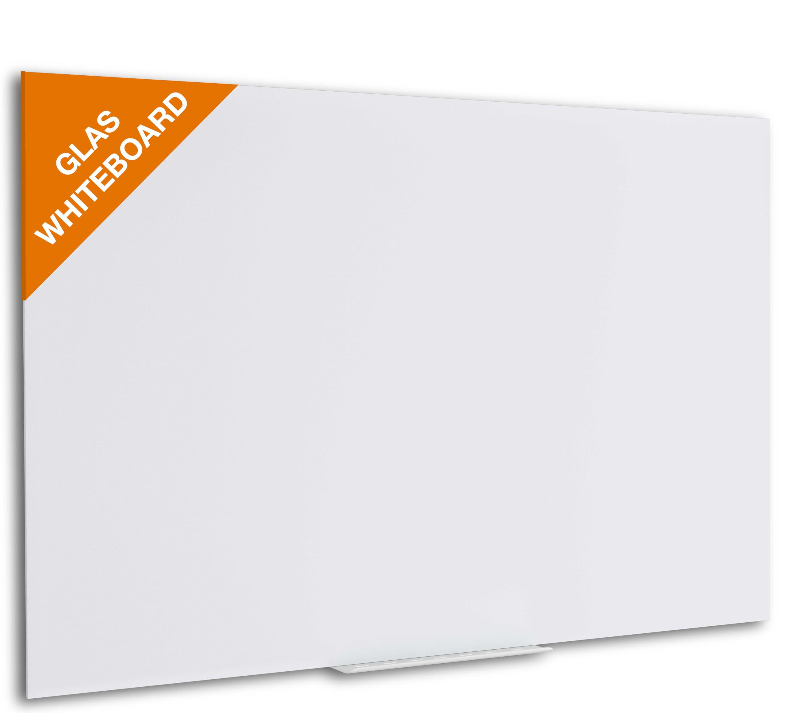 K-Möbel Whiteboard Weiß 90x60x1 cm