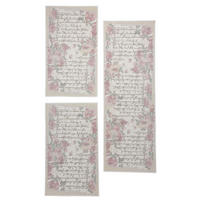 FALCHWEBTEPPICH Flomi Paris Bettumrandung 70x440 cm - Rosa, Textil (70/440cm) - THEKO