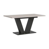 ESSTISCH MOTION (B/H/T: ca. 150/76/90 cm) in grau/Kaschmir - Grau, Holzwerkstoff (90/150/76cm)