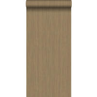 TAPETE feine Streifen 53 cm x 10.05 m - Braun, Papier (53/1000cm) - Origin Wallcoverings