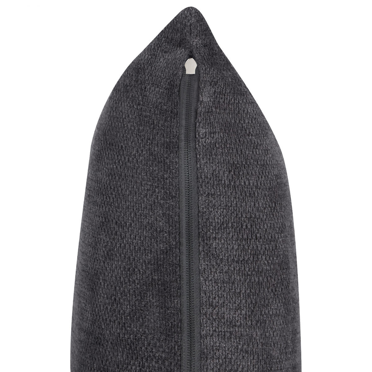 3-SITZER-SOFA schwarz mit Kissen Glorvika - Schwarz, Textil (240/58/120cm) - Beliani