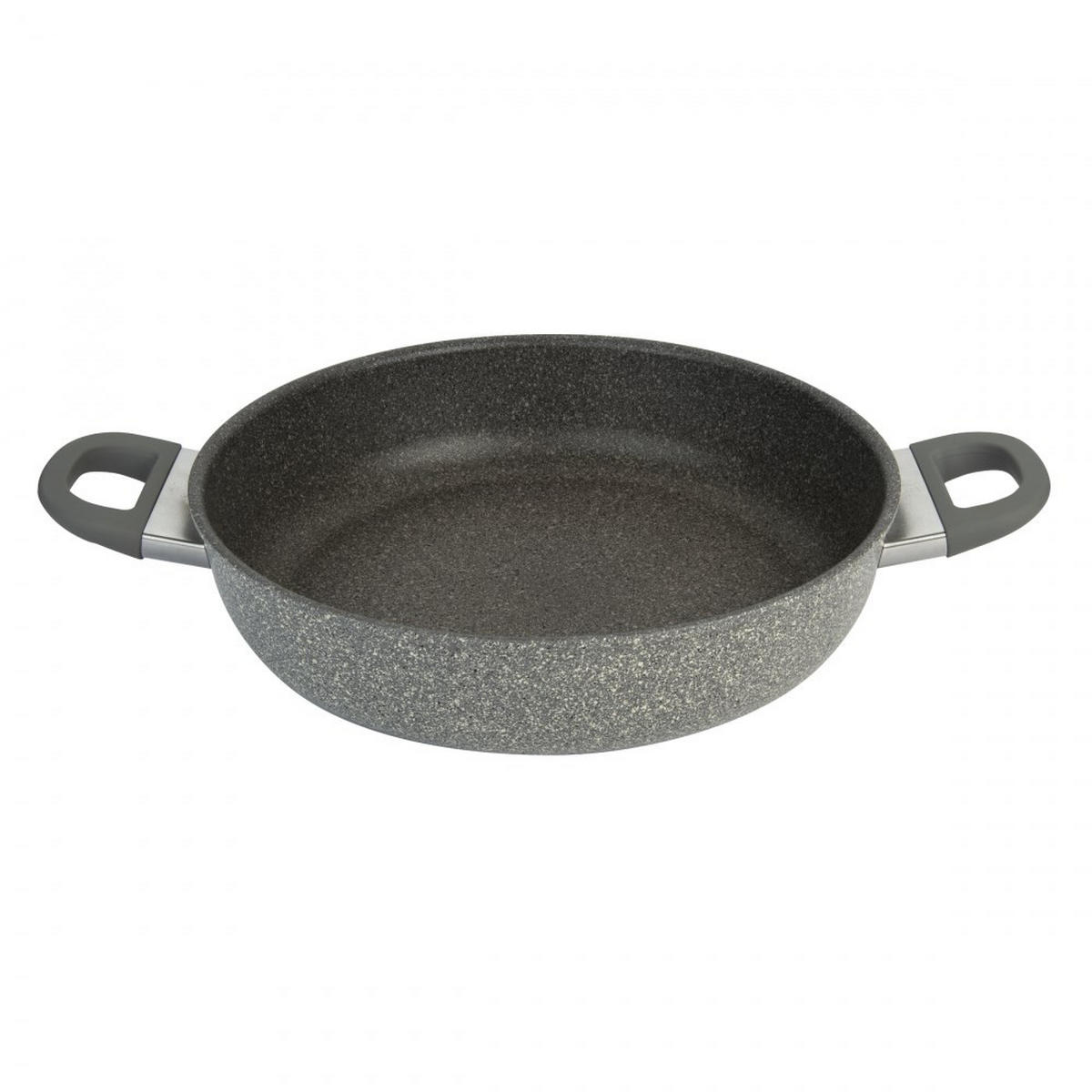 PFANNE Graphit 28/28/10 cm 750029730 - Graphitfarben, Metall (28cm) - Ballarini