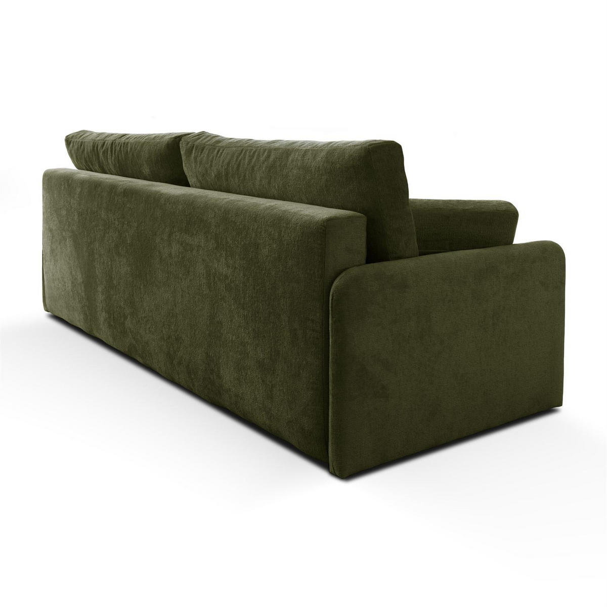 SOFA NUBO mit Schlaffunktion und Bettkasten Harmony 39 - Grün, Textil (205/91/86cm) - Lookway