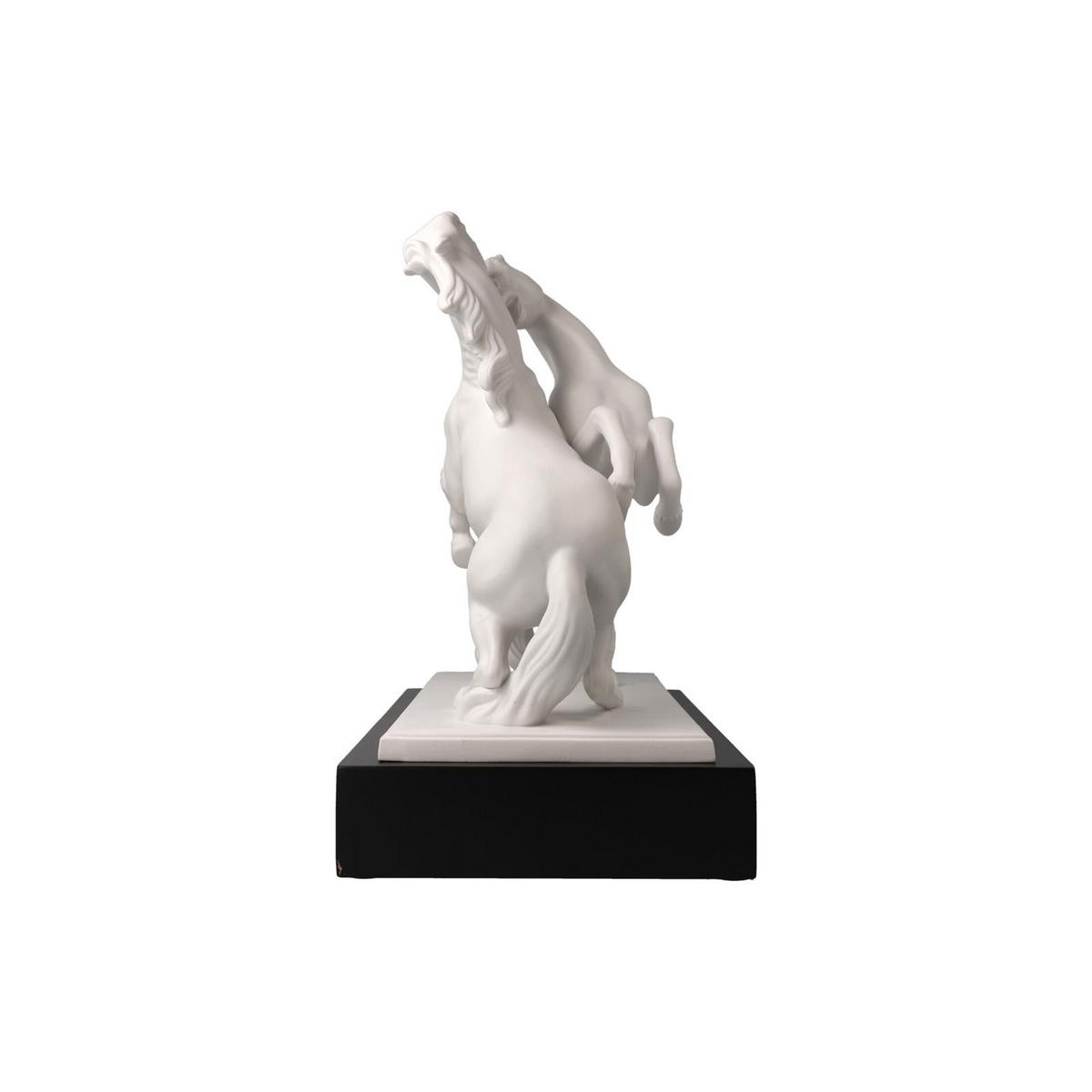 DEKOFIGUR PFERDE ARTISTE ER ALEGRIA Studio 8 Chevaux weiß 32 cm - Weiß, Keramik (16.5/29/32cm) - Goebel