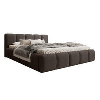 POLSTERBETT MOTSERRAT 120x200 cm, Braun - Braun, Textil (200/120cm) - Fedve