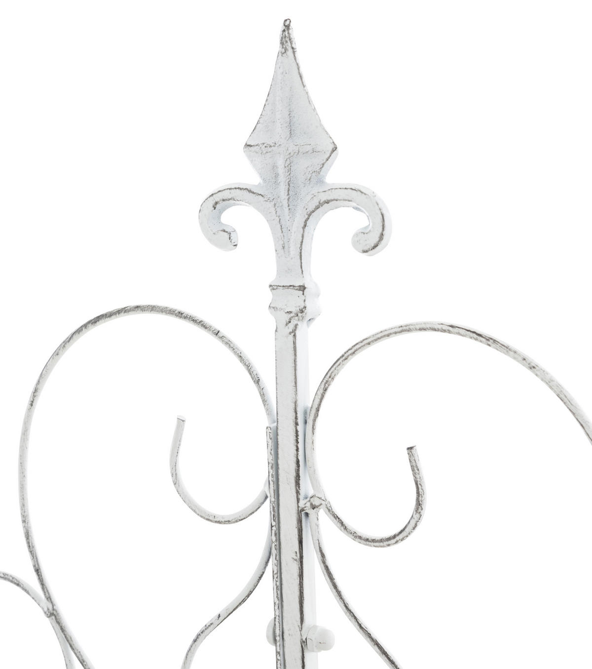 RANKGITTER Mandarin - 2er Set antik weiß - Weiß, Metall (99/133/7cm) - TPFLiving