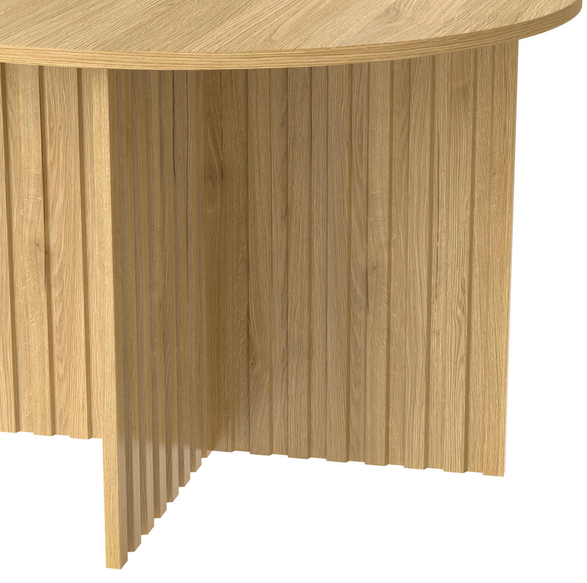 COUCHTISCH-SET 2-teilig 76/40 cm in Holzoptik, platzsparendes Nestdesign - Naturfarben, Holzwerkstoff (76/76/50cm) - Flora Grace