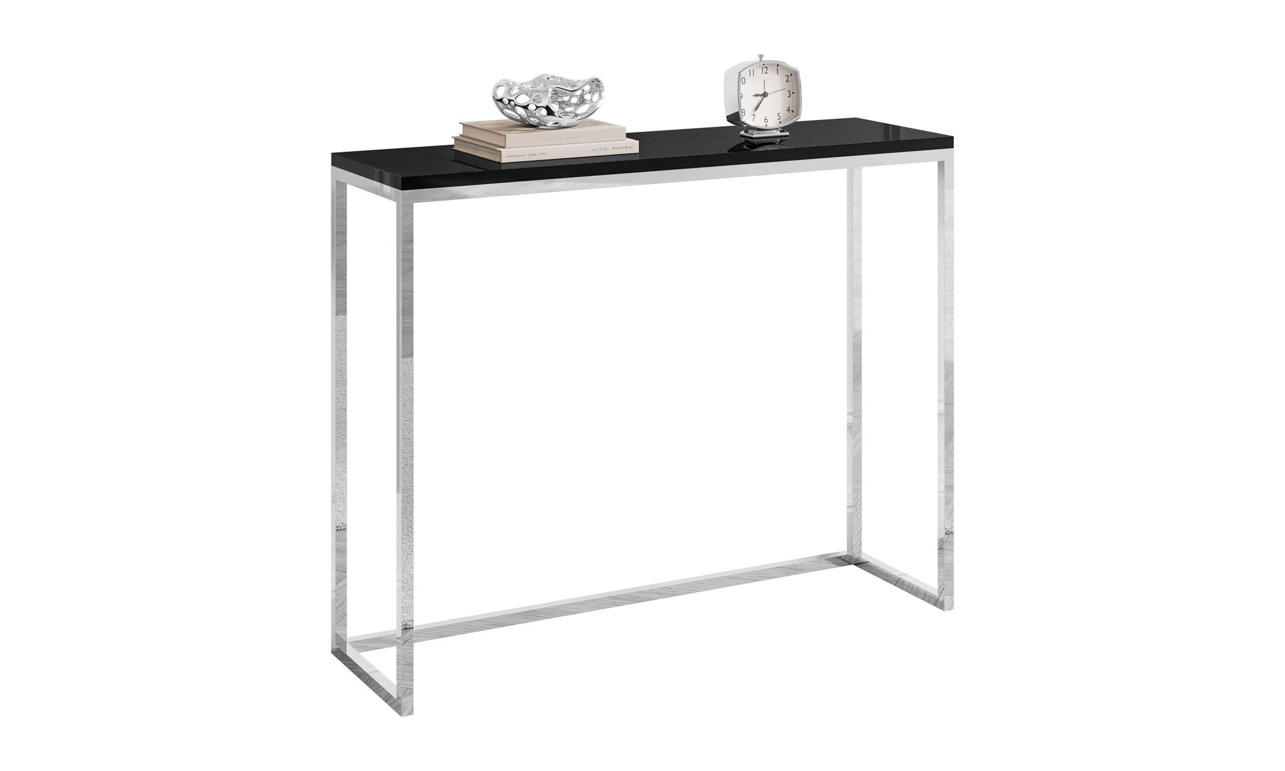 Lookway Konsole Schwarz 100x80x30 cm